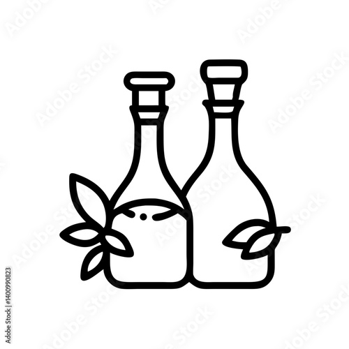vinegar and oil