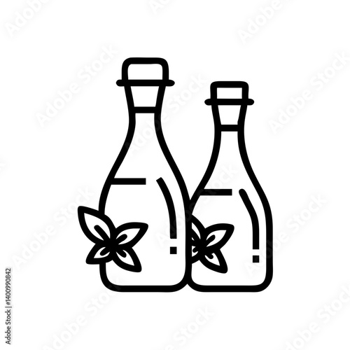 vinegar and oil