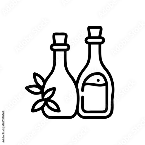 vinegar and oil