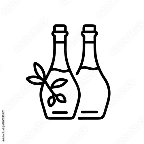 vinegar and oil