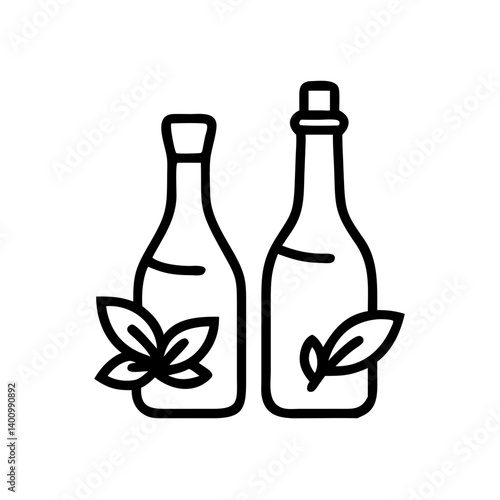 vinegar and oil
