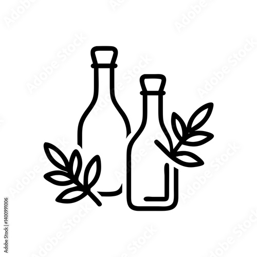 vinegar and oil