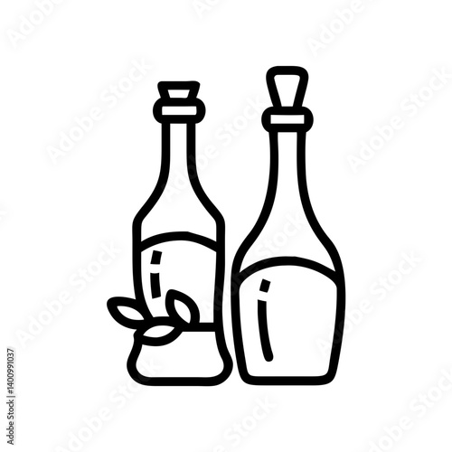 vinegar and oil