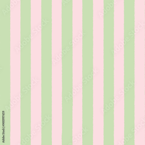 Pink and Green Stripes