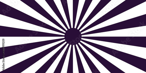 Abstract explosion with Sun ray radial beam sunrise. Funky ray elements, circle motifs. Sunset light retro design Swirling pattern background with Vortex starburst spiral twirl strips. Spiral radial s