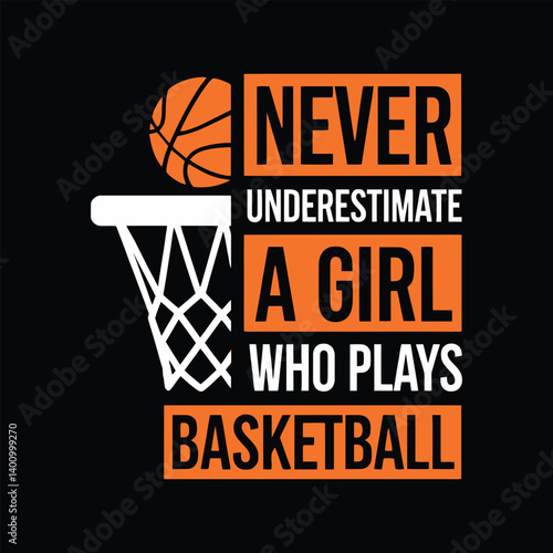 Basketball typography vector t shirt design illustration