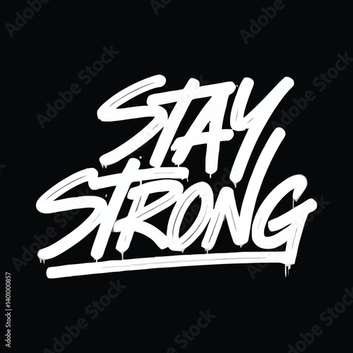 Graffiti Style Typography Motivational T-Shirt Design – Urban Street Art Inspiration Tee