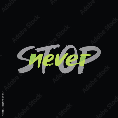 Graffiti Style Typography Motivational T-Shirt Design – Urban Street Art Inspiration Tee