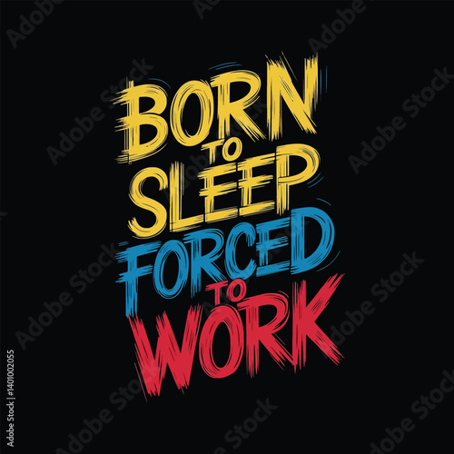 Graffiti Style Typography Motivational T-Shirt Design – Urban Street Art Inspiration Tee