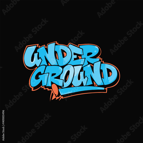 Graffiti Style Typography Motivational T-Shirt Design – Urban Street Art Inspiration Tee