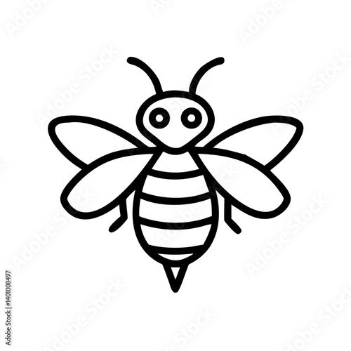 Bee Animal outline Icons