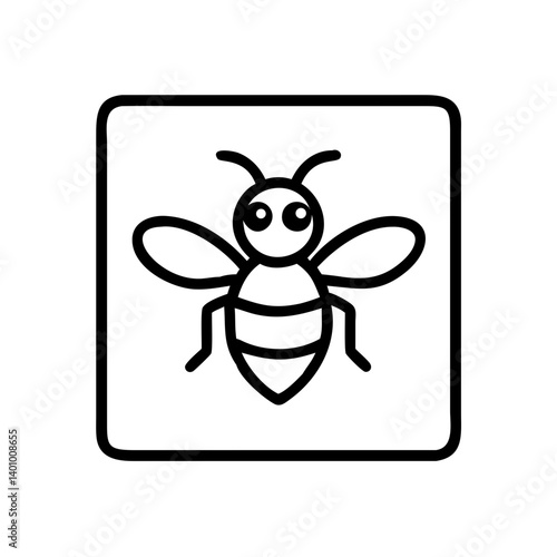 Bee Animal outline Icons