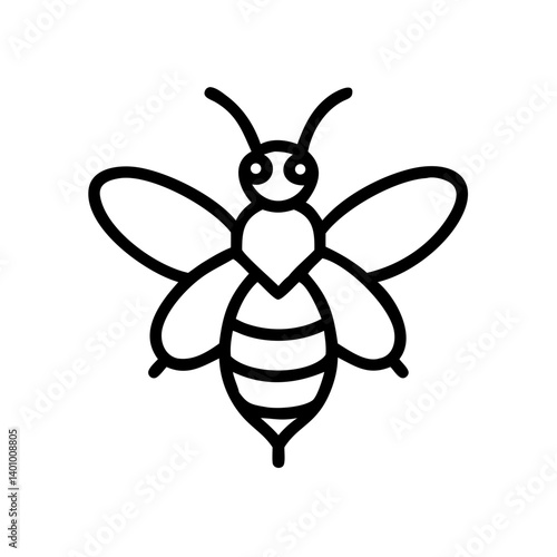 Bee Animal outline Icons