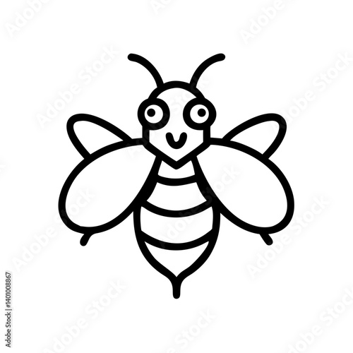 Bee Animal outline Icons