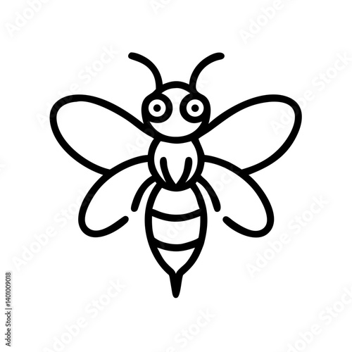 Bee Animal outline Icons