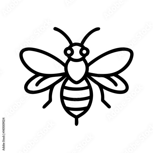 Bee Animal outline Icons