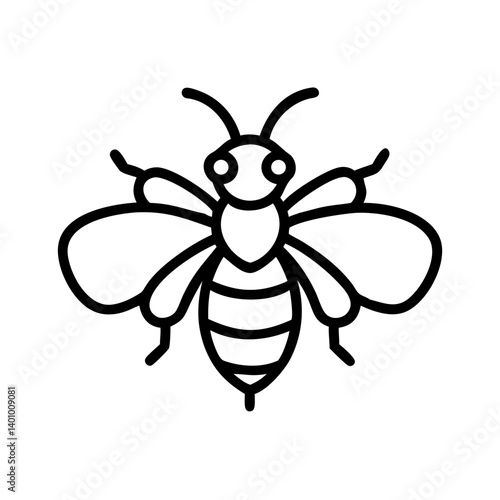 Bee Animal outline Icons