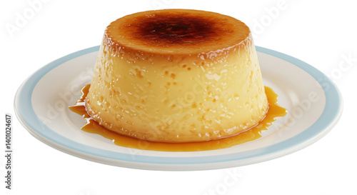 Isolated Flan
