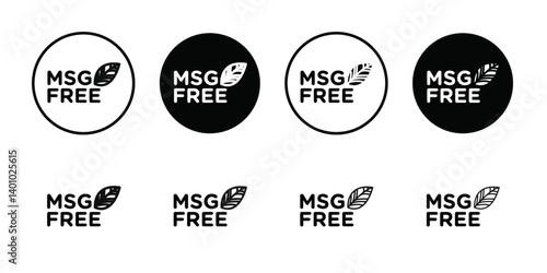 Msg free icon Vector flat thin line illustration