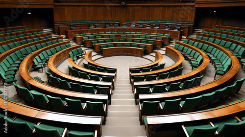 Parliamentary Meeting Hall Interior