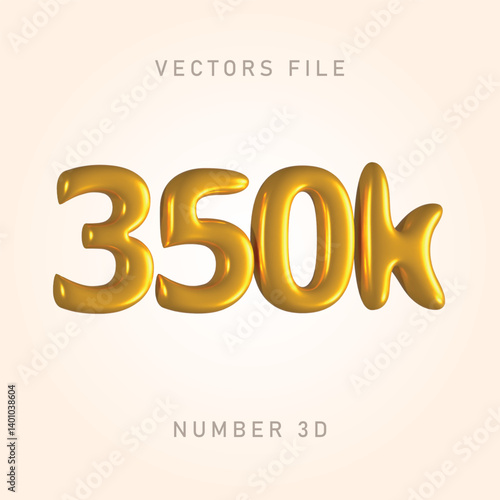 350k gold color, shiny and clean