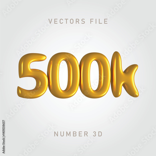 500k gold color, shiny and clean