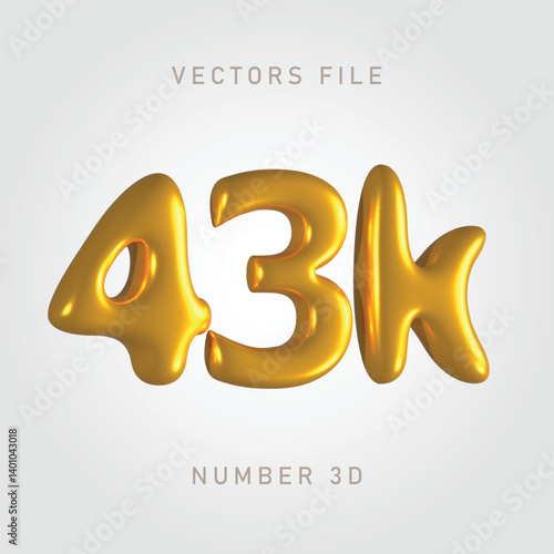 43k gold color, shiny and clean
