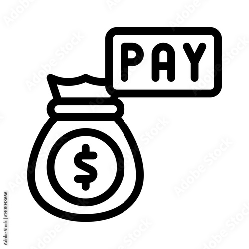 payment line icon