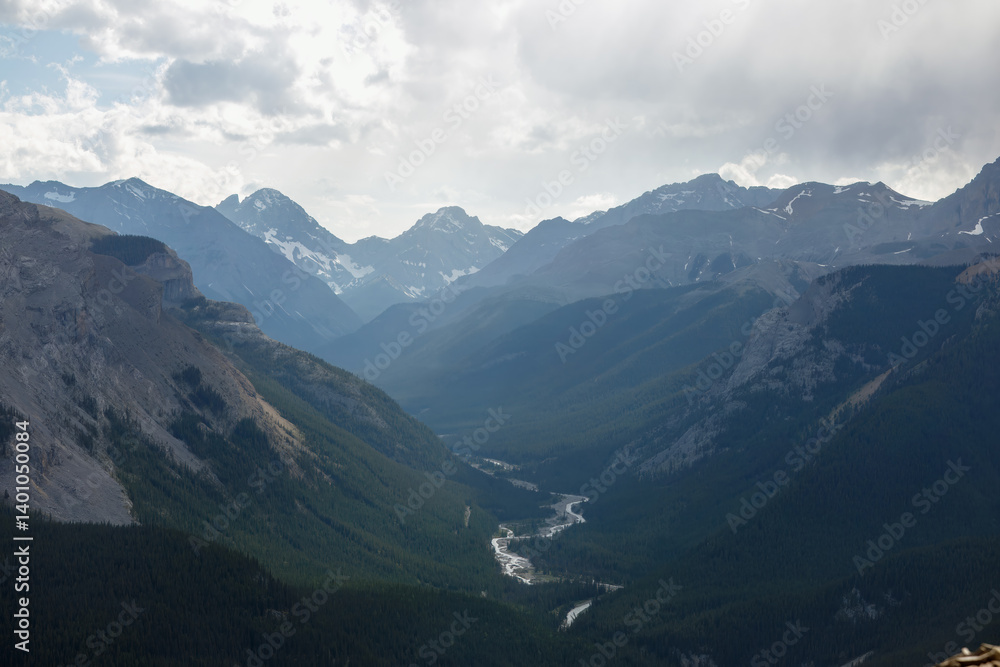 Scenic View of Nihahi Ridge in Kananaskis Country, Alberta, Canada Scenic View of Nihahi Ridge in Kananaskis Country, Alberta, Canada