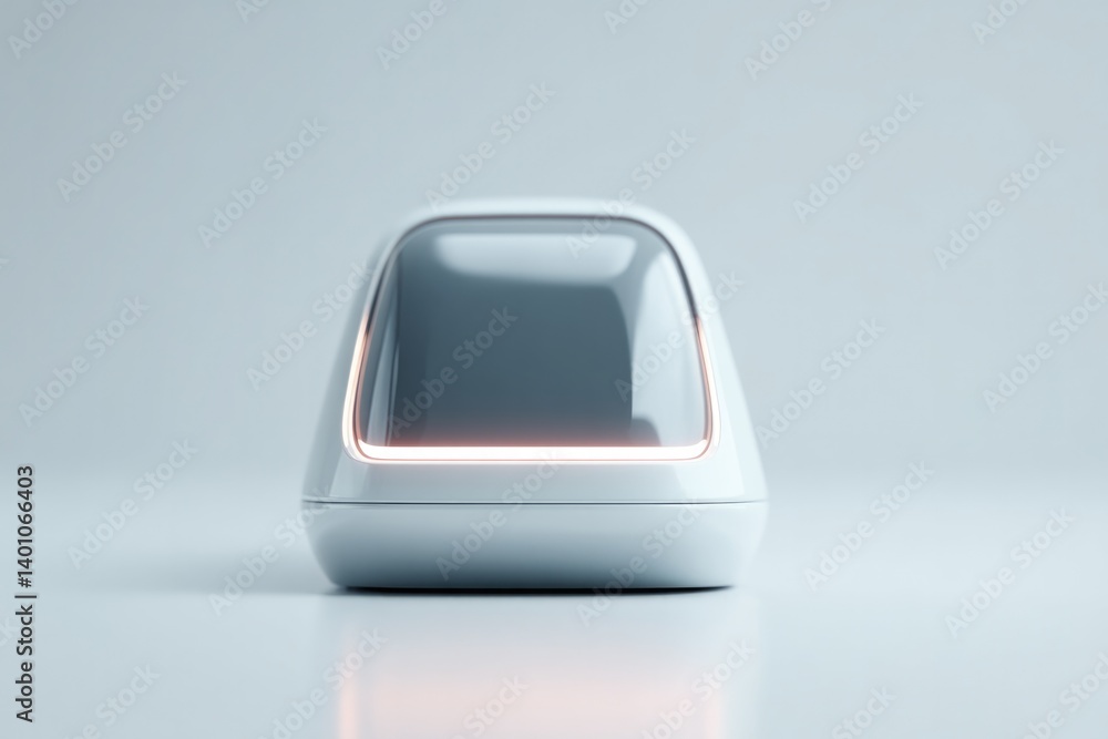 minimalistic image of futuristic transport concept on plain white background minimalistic image of futuristic transport concept on plain white background