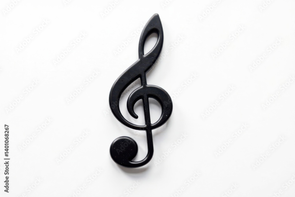 Black note musical element isolated on a white background, abstract music symbols, isolated music symbols Black note musical element isolated on a white background, abstract music symbols, isolated music symbols
