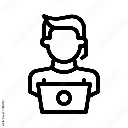 customer service line icon