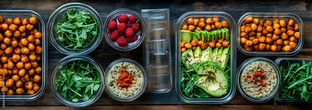 Healthy Vegan Meal Prep: Balanced Nutrition for a Fit Lifestyle