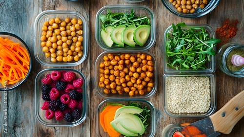 Healthy Vegan Meal Prep: Balanced Nutrition for a Fit Lifestyle