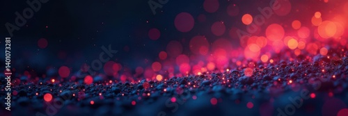 Wallpaper Mural Soft warm light with textured grunge halftone dots on a dark wide background ,  dark,  texture Torontodigital.ca