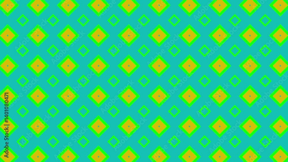 Teal Green Geometric Pattern. Teal Green Geometric Pattern.