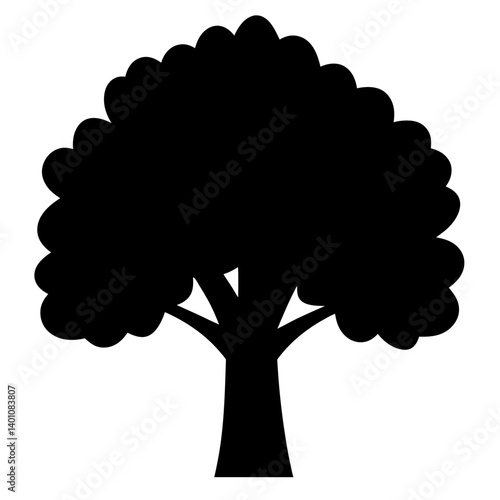 redwood tree silhouettes - black redwood tree, isolated transparent background
