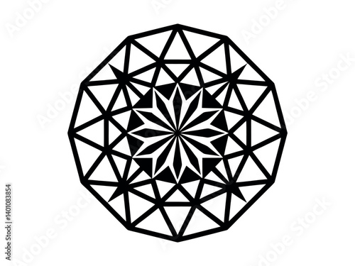 Design of traditional Mandala Art