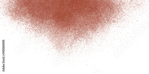 Vintage-inspired dusty background with reddish spray marks and artistic noise effects

