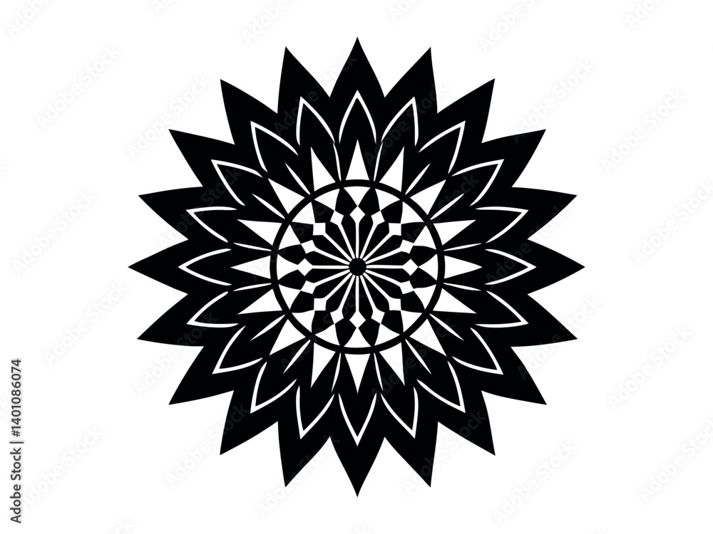 Design of traditional Mandala Art Design of traditional Mandala Art