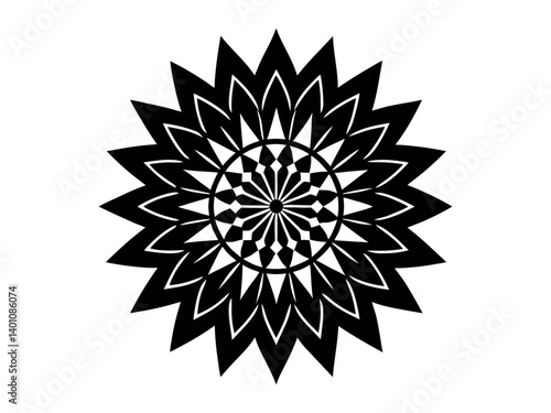 Design of traditional Mandala Art