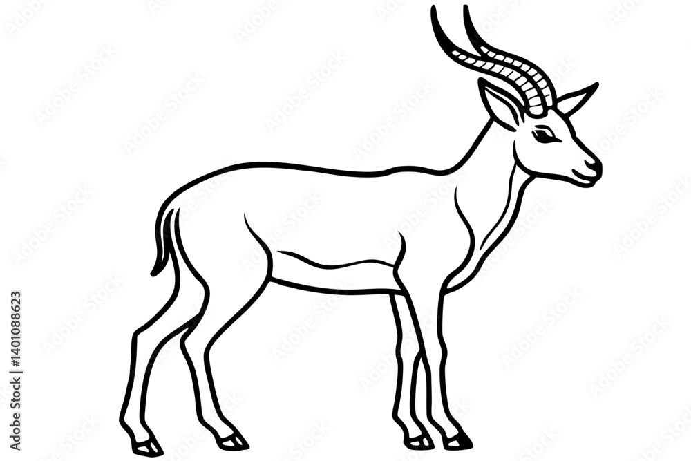 Wild Markhor Vector Wild Markhor Vector