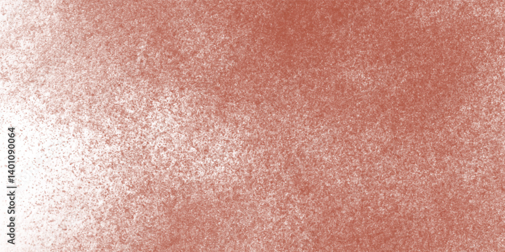 Fototapeta premium Abstract dusty brown and red speckled texture background with vintage grunge aesthetics