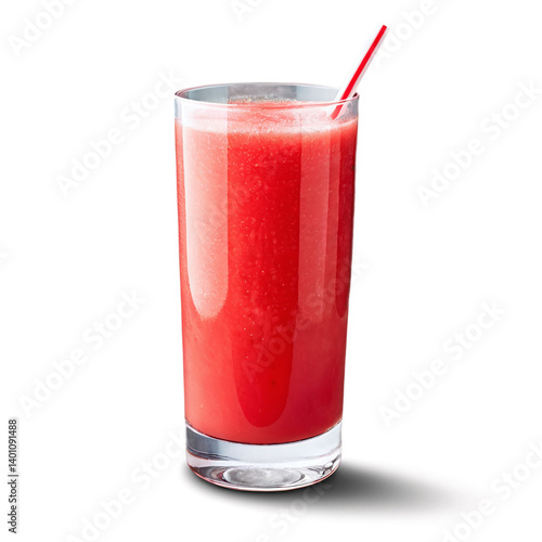 Wallpaper Mural glass of watermelon juice isolated on transparent background Torontodigital.ca