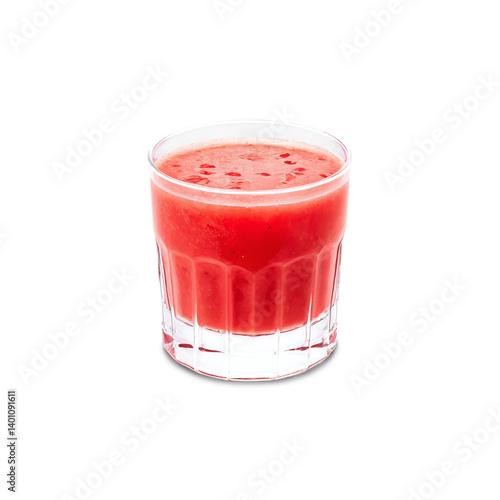 Wallpaper Mural glass of watermelon juice isolated on transparent background Torontodigital.ca