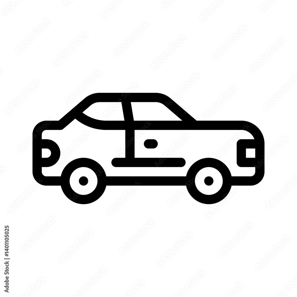 car line icon car line icon