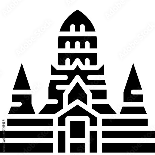 ayutthaya solid icon