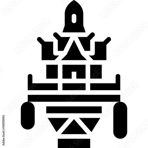 sanctuary solid icon