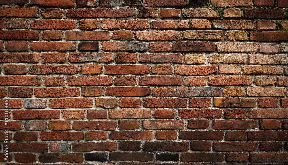 Obraz premium a rustic background image featuring a brick wall