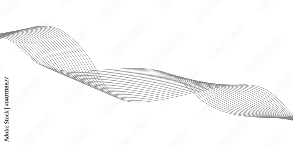 abstract Grey wave line background on white background. abstract Grey wave line background on white background.